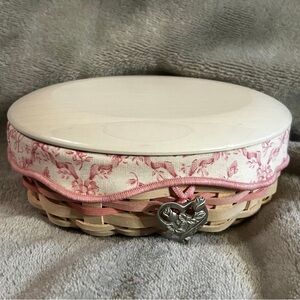 Longaberger Horizon of Hope Basket – 6" x 2", Breast Cancer Collection